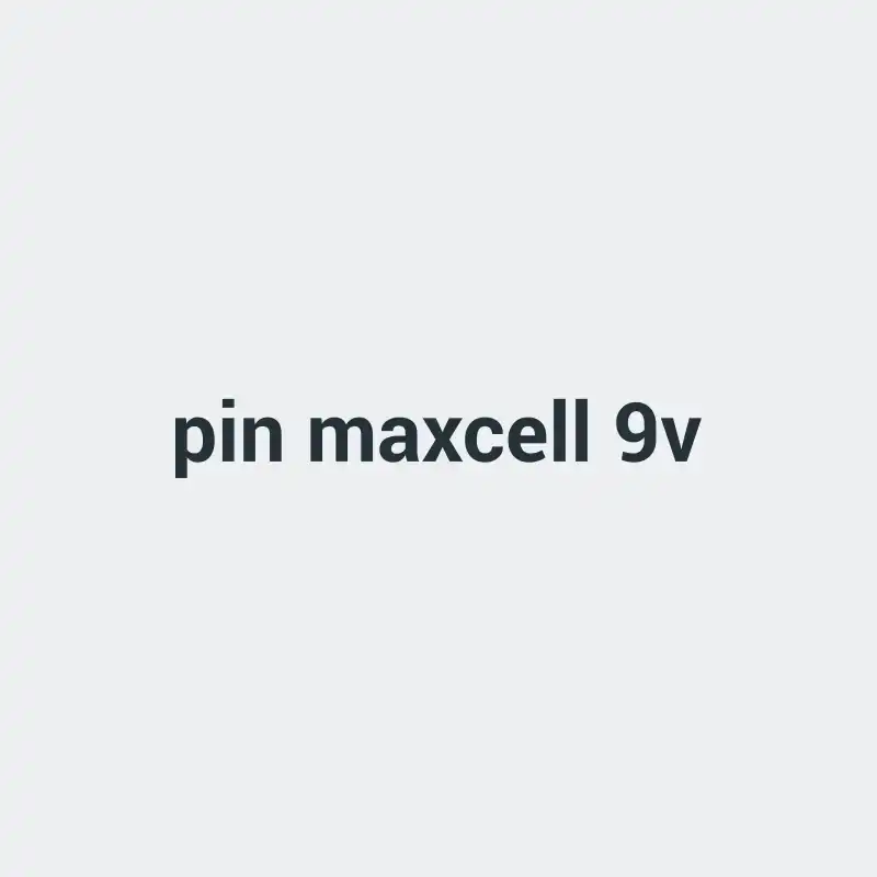263238-427.png Pin Maxcell 9V - Image 1