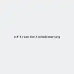 ET411_Ổ cắm điện 4 ổ + 3USB_Màu trắng