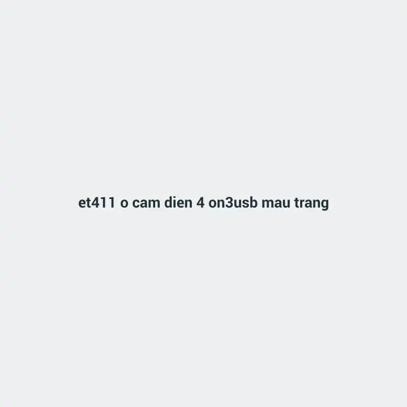 263238-557.png ET411_Ổ cắm điện 4 ổ + 3USB_Màu trắng - Image 1