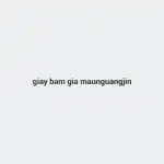 Giấy bấm giá màu Guangjin