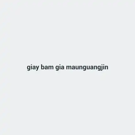 Giấy bấm giá màu Guangjin