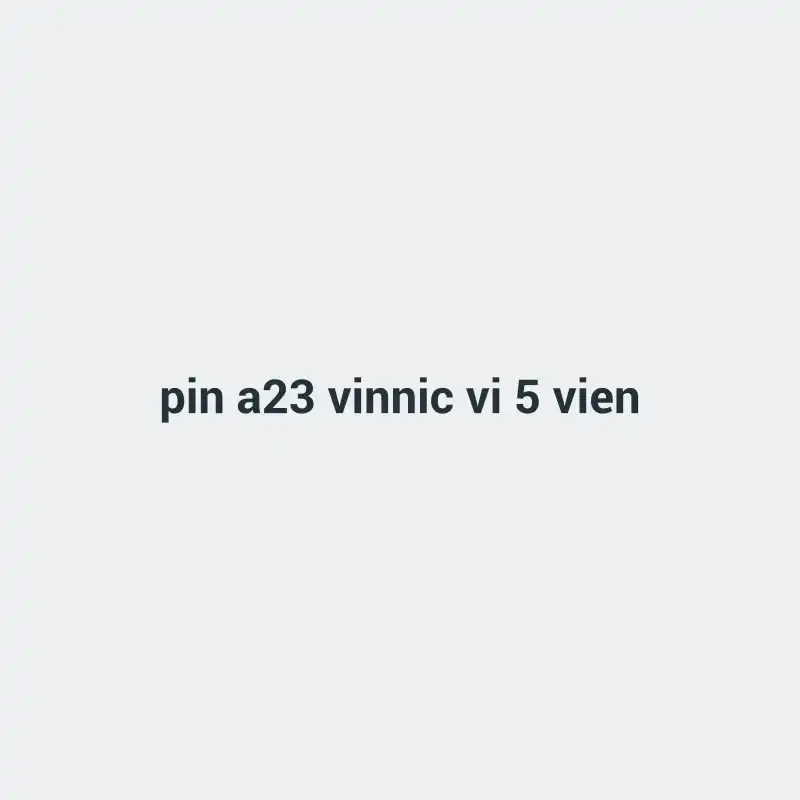 263238-84.png Pin A23 vinnic vỉ 5 viên - Image 1