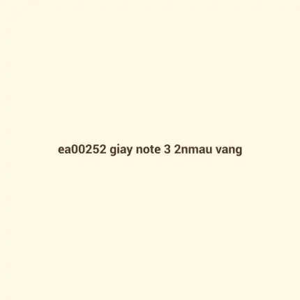 EA00252_Giấy note_3*2_Màu vàng