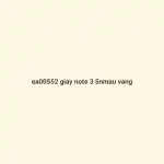 EA00552_Giấy note_3*5_Màu vàng
