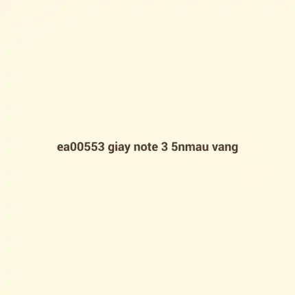 EA00553_Giấy note_3*5_Màu vàng