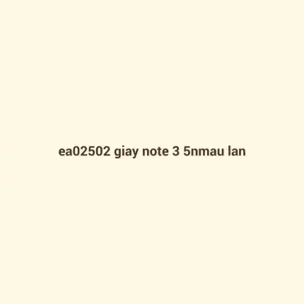 EA02502_Giấy note_3*5_Màu lẫn