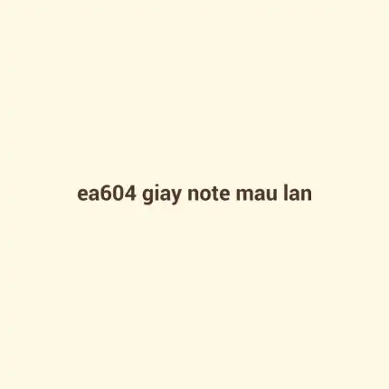 EA604_Giấy note_Màu lẫn