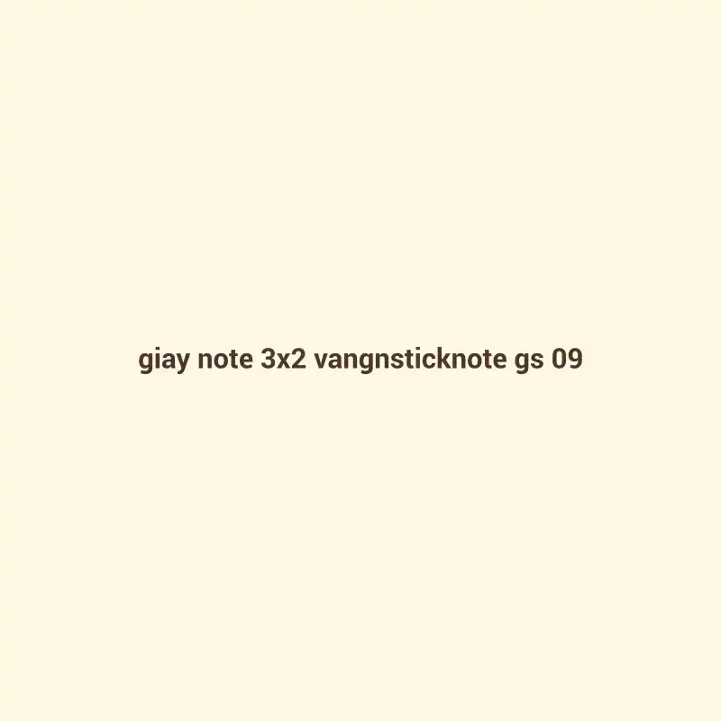 4E342E-409.png Giấy note 3x2 - vàng - Sticknote GS-09 - Image 1