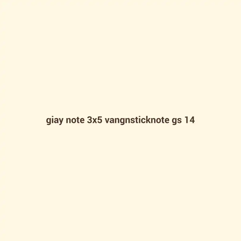 4E342E-412.png Giấy note 3x5 - vàng - Sticknote GS-14 - Image 1