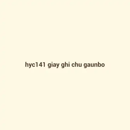 HYC141_Giấy ghi chú Gấu bơ