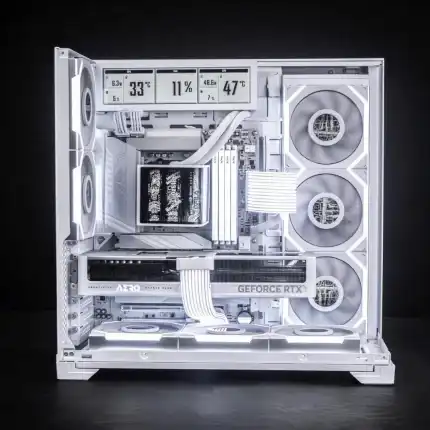 PC Gaming Blanc – Ryzen 7 9800X3D, RTX 5070