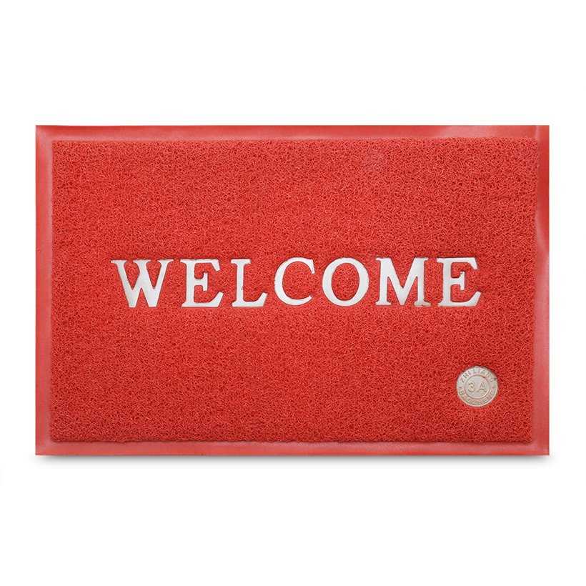 Thảm nhựa lau chân Welcome 50x70cm Thảm nhựa lau chân Welcome 50x70cm