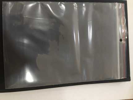 Bao zipper dày có đục lỗ 12x17cm