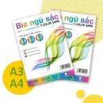 Bìa màu A4 160 gsm