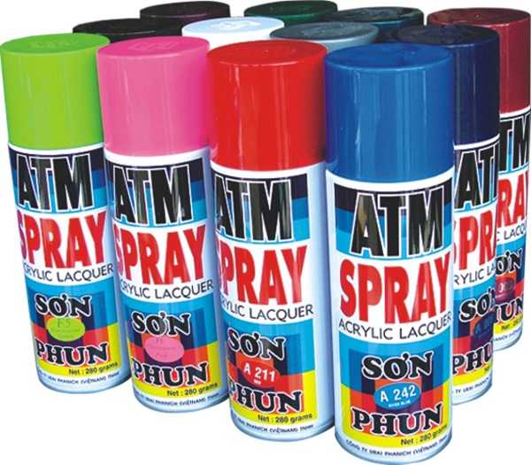 Bình xịt sơn ATM Spray Bình xịt sơn ATM Spray