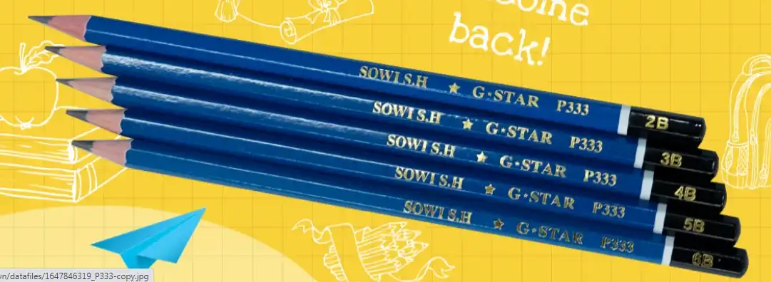 Bút chì chuốt Gstar P333 5B Bút chì chuốt Gstar P333 5B