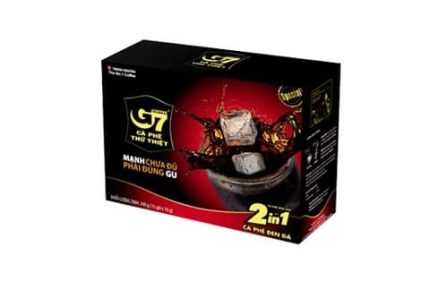 Cafe Trung Nguyên G7 đen 2 in 1 – 15 gói x 16g