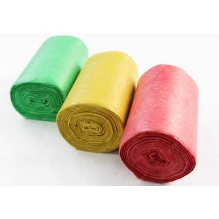 Bao rác 3 cuộn màu – đại