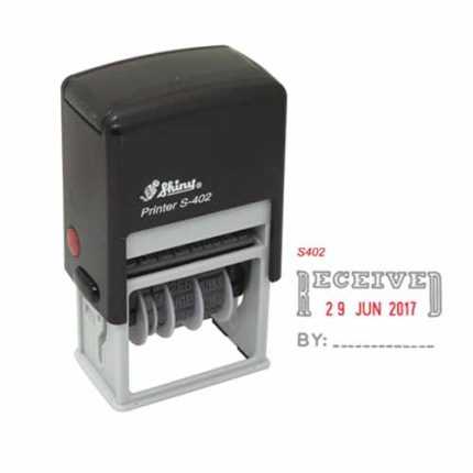 Dấu Shiny S402 – đóng ngày, tháng, năm