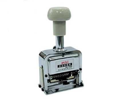 Dấu tự động Deli E7506 6 số – số cao 5mm