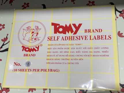 Decal A5 Tomy GP 105