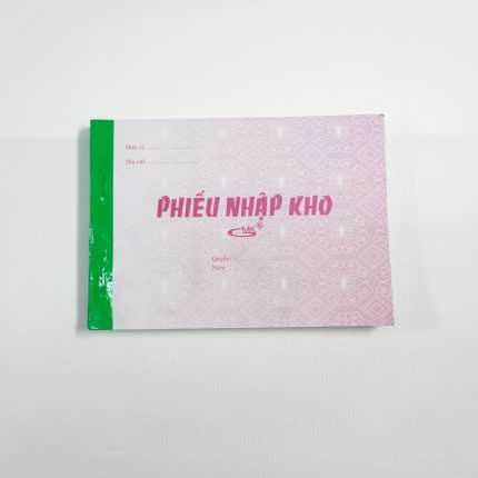 Phiếu nhập kho 1 liên 13x19cm