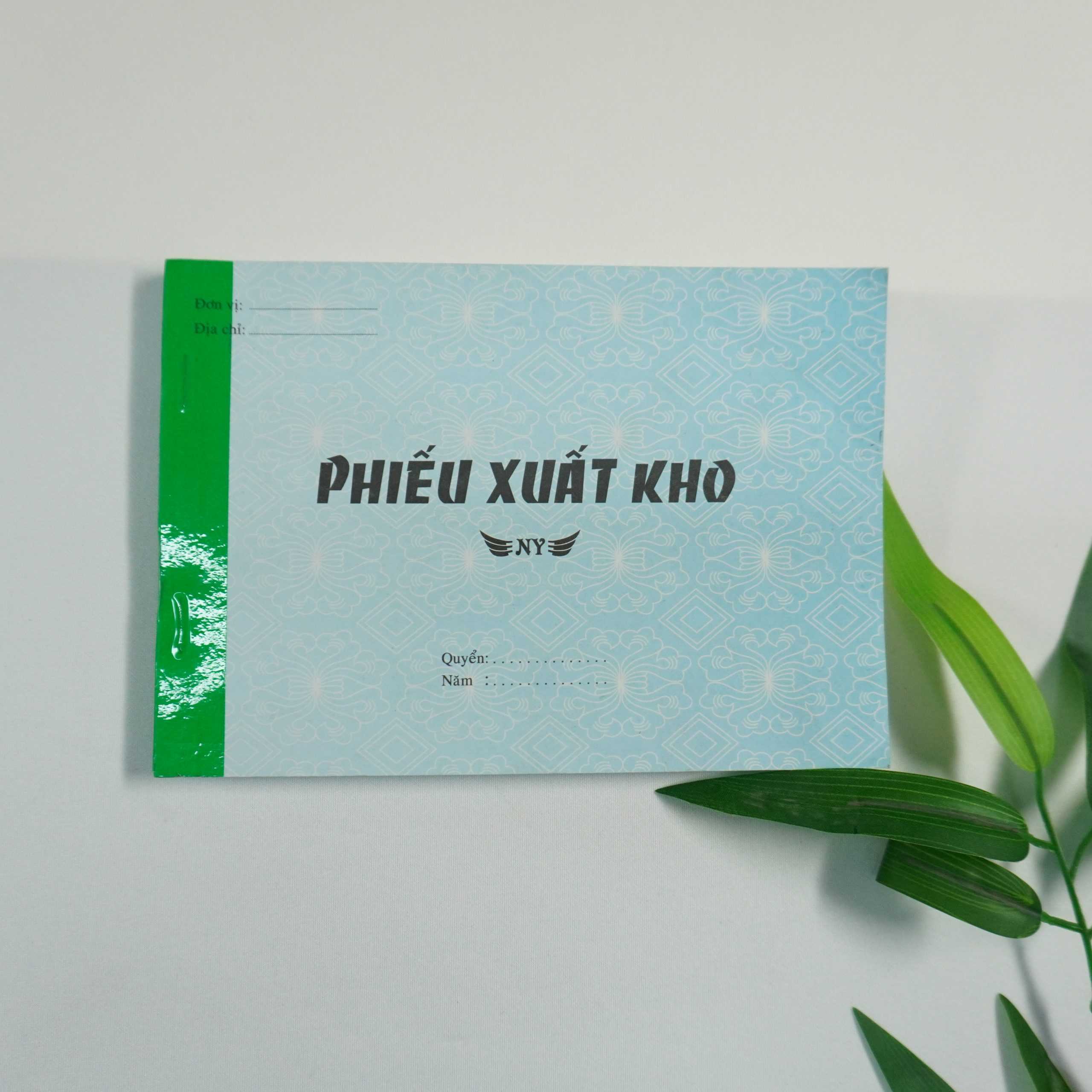 Phiếu xuất kho 3 liên 13x19cm Phiếu xuất kho 3 liên 13x19cm