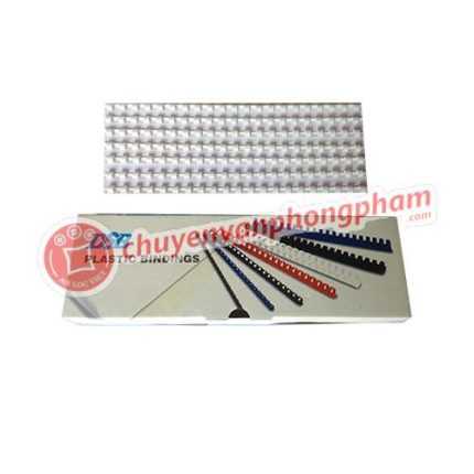 Gáy lò xo nhựa 19mm (100 cái/hộp)
