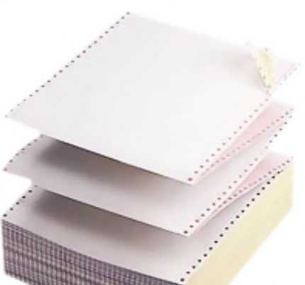 Giấy liên tục 3 liên 210x279mm có số nhảy