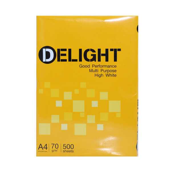 Giấy A4 Delight 70 gsm Giấy A4 Delight 70 gsm