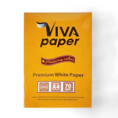 Giấy A4 Viva 70 gsm Giấy A4 Viva 70 gsm