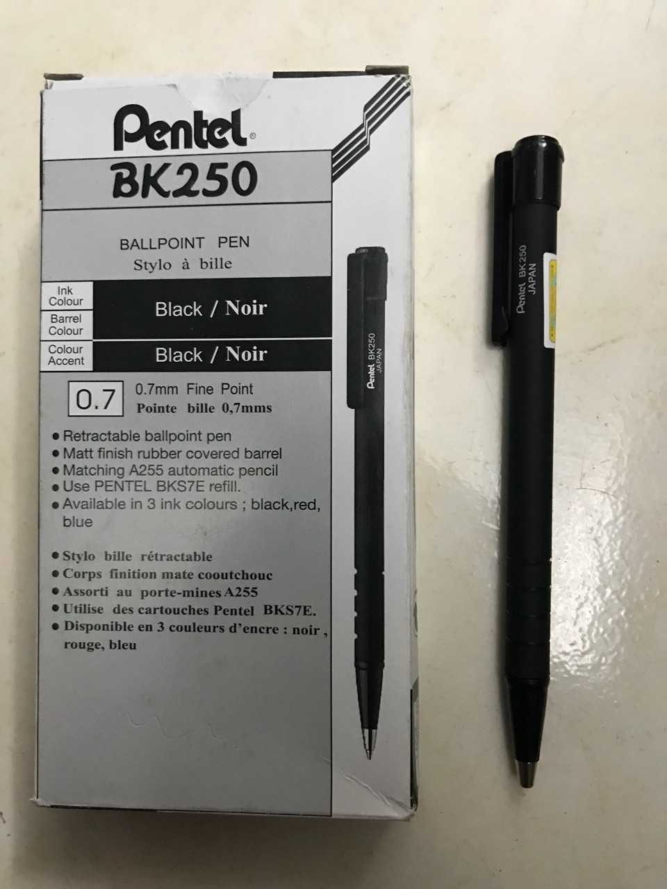 Bút bi Pentel BK250 Bút bi Pentel BK250