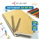 Sổ A5 – Sketchbook 130gsm – 100 trang