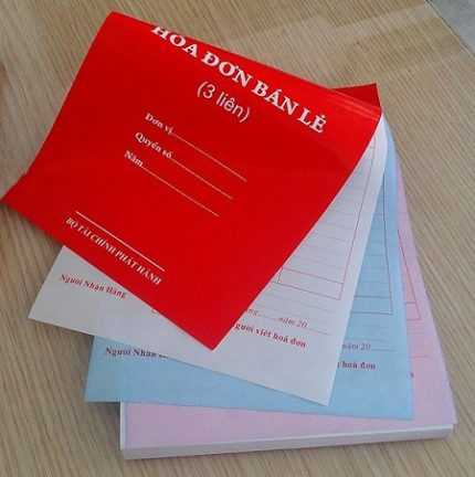 Hóa đơn – 3 liên (A5)