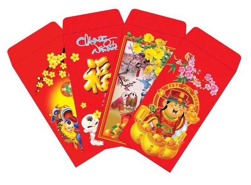 Bao lì xì (6 cái/ xấp) Bao lì xì (6 cái/ xấp)