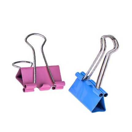 Kẹp bướm màu 32mm Deli 8553