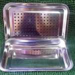Khay đựng ly inox