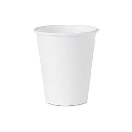 Ly giấy trắng 6.5 OZ 185ml – 7,4×7,3×4,9