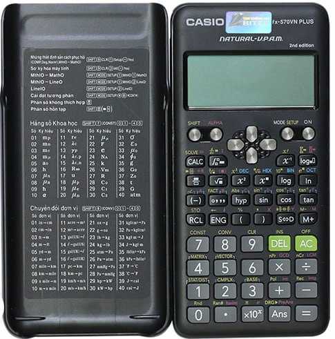 Máy tính Casio FX 570 VN Plus chính hãng Máy tính Casio FX 570 VN Plus chính hãng