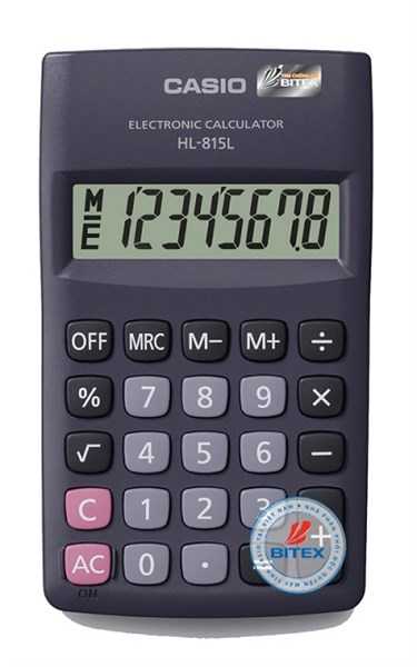 Máy tính Casio HL-815L Máy tính Casio HL-815L