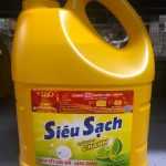 Nước rửa chén Lix can 4Kg