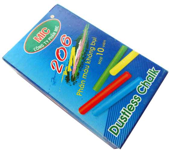 Phấn màu MIC 10 viên Phấn màu MIC 10 viên