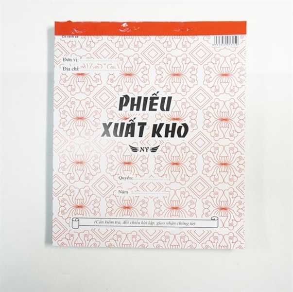 Phiếu xuất kho 3 liên A4 Phiếu xuất kho 3 liên A4