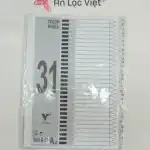 Bìa phân trang nhựa 31 số