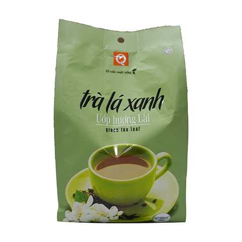 Trà lá xanh ướp hương lài 500g Trà lá xanh ướp hương lài 500g